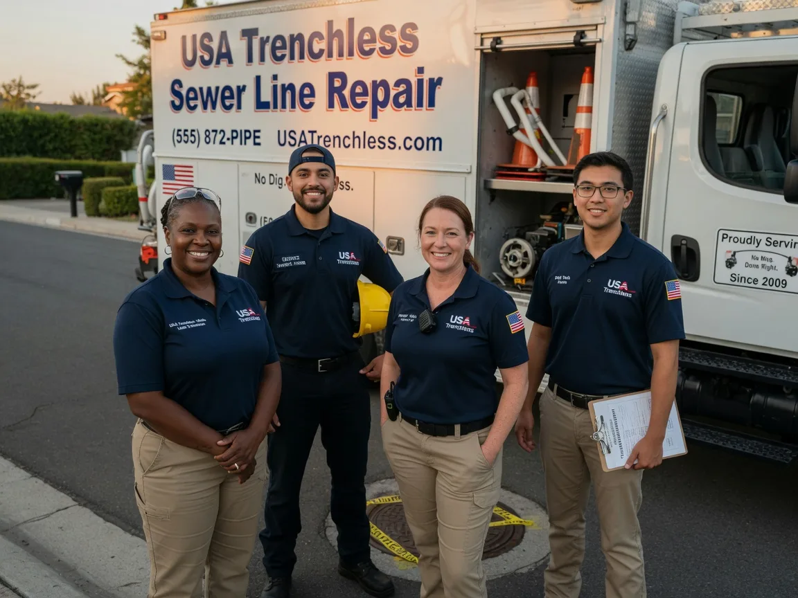 Sewer Line Repair company in Warrensville, NC